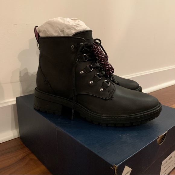 Cole Haan Laceup Hiking Winter Boots - Picture 3 of 4
